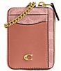 COACH Essential Signature Canvas Chain Card Case - Image 1