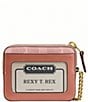 COACH Essential Signature Canvas Chain Card Case - Image 2