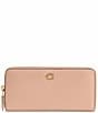COACH Essential Slim Accordion Zip Wallet, Color:Cream - Image 1