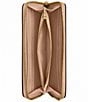 COACH Essential Slim Accordion Zip Wallet, Color:Cream - Image 3