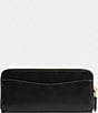 COACH Essential Slim Accordion Zip Wallet, Color:Black - Image 2