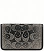 COACH Essential Slim Crystal Signature Denim Card Case - Image 1