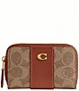 COACH Essential Small Zip Around Card Case - Image 1