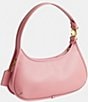 Color:Bubblegum - Image 4 - Eve Leather Gold Tone Shoulder Bag