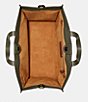 Color:Army Green - Image 3 - Field Tote Bag 40 In Sport Calf With Coach Badge