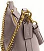 COACH Glazed Juliet Shoulder Bag 25, Color:Ash - Image 4