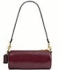 COACH Glazed Leather Barrel Shoulder Bag - Image 2