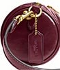 COACH Glazed Leather Barrel Shoulder Bag - Image 5