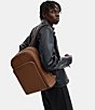 Color:Dark Saddle - Image 6 - Glove Tan Leather Gotham Backpack