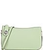 Color:Pale Pistachio - Image 1 - Glovetanned Leather Penn Shoulder Bag