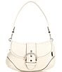 COACH Glovetanned Leather Soho Shoulder Bag, Color:Chalk - Image 1