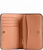 COACH Gold Hardware Essential Slim Card Case, Color:Peach - Image 3
