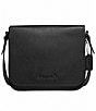 COACH Gotham Messenger 27 Pebble Leather Bag, Color:Black - Image 1