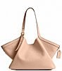 COACH Gramercy Buckle Detail Oversized Tote, Color:Cream - Image 1