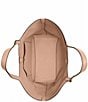 COACH Gramercy Buckle Detail Oversized Tote, Color:Cream - Image 3