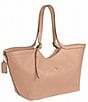COACH Gramercy Buckle Detail Oversized Tote, Color:Cream - Image 4