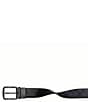 COACH Harness Buckle Reversible Belt, Color:Charcoal/Black - Image 2