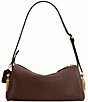 COACH Haversack 27 Suede Turnlock & Kisslock Pocket Shoulder Bag - Image 2