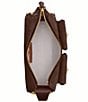 COACH Haversack 27 Suede Turnlock & Kisslock Pocket Shoulder Bag - Image 3