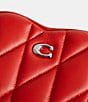 Color:Sport Red - Image 5 - Heart Pillow Quilted Crossbody Bag