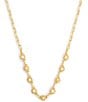 COACH Heirloom Tea Rose Bib Collar Necklace - Image 1