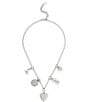 COACH Heritage Charm Bib Collar Necklace - Image 1