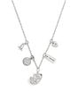 COACH Heritage Charm Bib Collar Necklace - Image 3
