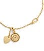 COACH Heritage Coin Heart Charm Line Bracelet - Image 3
