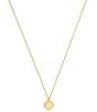 COACH Heritage Coin Spinner Short Pendant Necklace - Image 3
