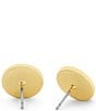 COACH Heritage Signature Coin Stud Earrings - Image 3