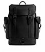 COACH Hitch Glove-Tanned Leather Backpack, Color:Black - Image 1