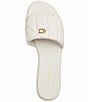 COACH Holly Quilted Leather Slide Sandals - Image 4
