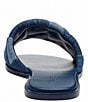 COACH Holly Quilted Denim Slide Sandals