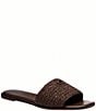 COACH Holly Raffia Slide Sandals - Image 1