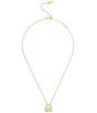 COACH Iconic Charms Pav Handbag Short Pendant Necklace - Image 2