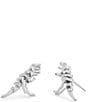 COACH Iconic Charms Pav Skeletal Rexy Stud Earrings - Image 1