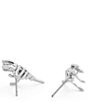 COACH Iconic Charms Pav Skeletal Rexy Stud Earrings - Image 2