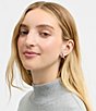COACH Iconic Charms Pav Skeletal Rexy Stud Earrings - Image 4