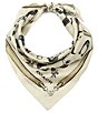 COACH Iconic Motifs Print Silk Square Scarf - Image 1