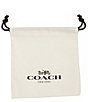 COACH Iconic Pearl Heart Drop Earrings - Image 3
