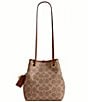 COACH Jade Drawstring In Signature UpcraftedLeather Bucket Bag - Image 2