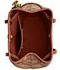 COACH Jade Drawstring In Signature UpcraftedLeather Bucket Bag - Image 3