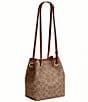 COACH Jade Drawstring In Signature UpcraftedLeather Bucket Bag - Image 4