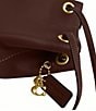 COACH Jade Leather Drawstring Bucket Bag - Image 5