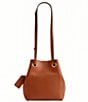 COACH Jade Leather Drawstring Bucket Bag - Image 3