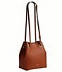 COACH Jade Leather Drawstring Bucket Bag - Image 5