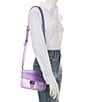 Color:Bright Grape - Image 4 - Jelly Tabby Convertible Clear Crossbody Bag