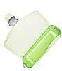 Color:Silver/Green - Image 3 - Jelly Tabby Convertible Clear Bag