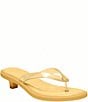 COACH Jelly Thong Kitten Heel Slide Sandals - Image 5