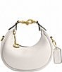 COACH Jonie Gold Hardware Mini Clutch, Color:Chalk - Image 1